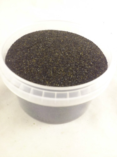 Sable de deco 750 gr.  noir